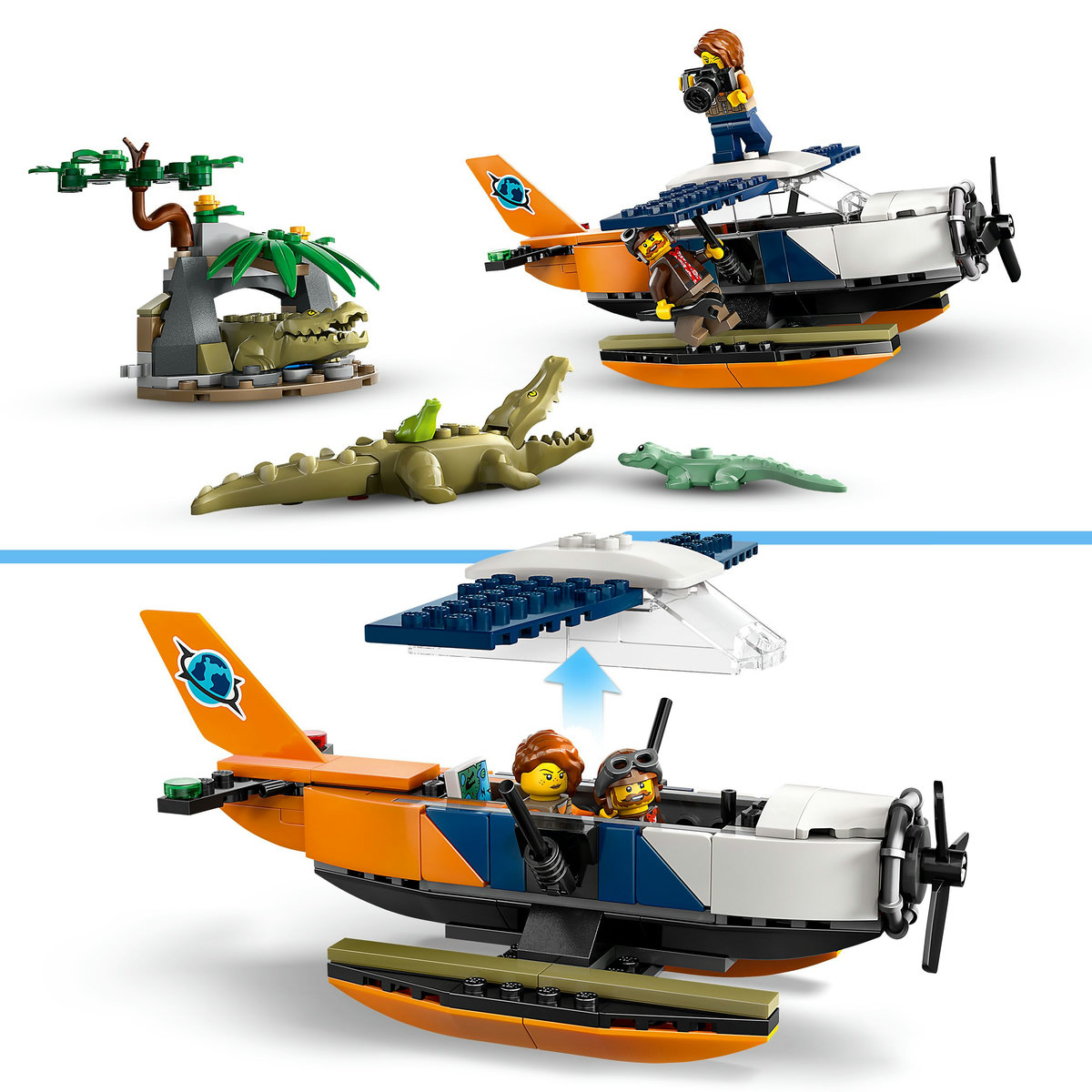 LEGO City - Hidroavionul unui explorator al junglei (60425) | LEGO - 6 | YEO