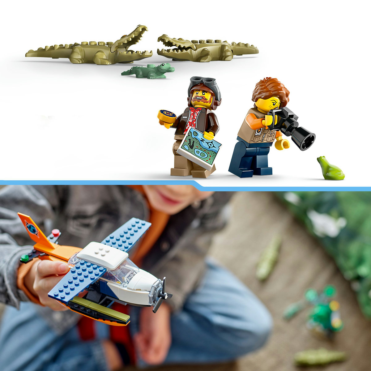 LEGO City - Hidroavionul unui explorator al junglei (60425) | LEGO - 7 | YEO