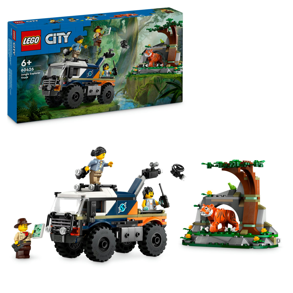 LEGO City - Camionul off-road al unui explorator al junglei (60426) | LEGO