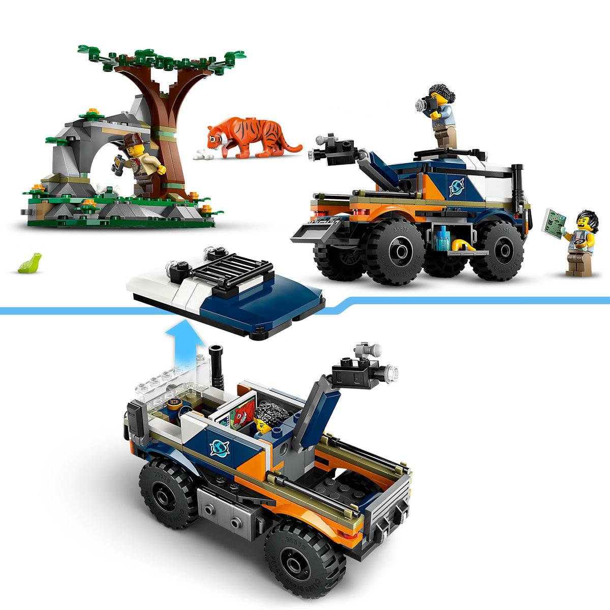 LEGO City - Camionul off-road al unui explorator al junglei (60426) | LEGO - 7 | YEO