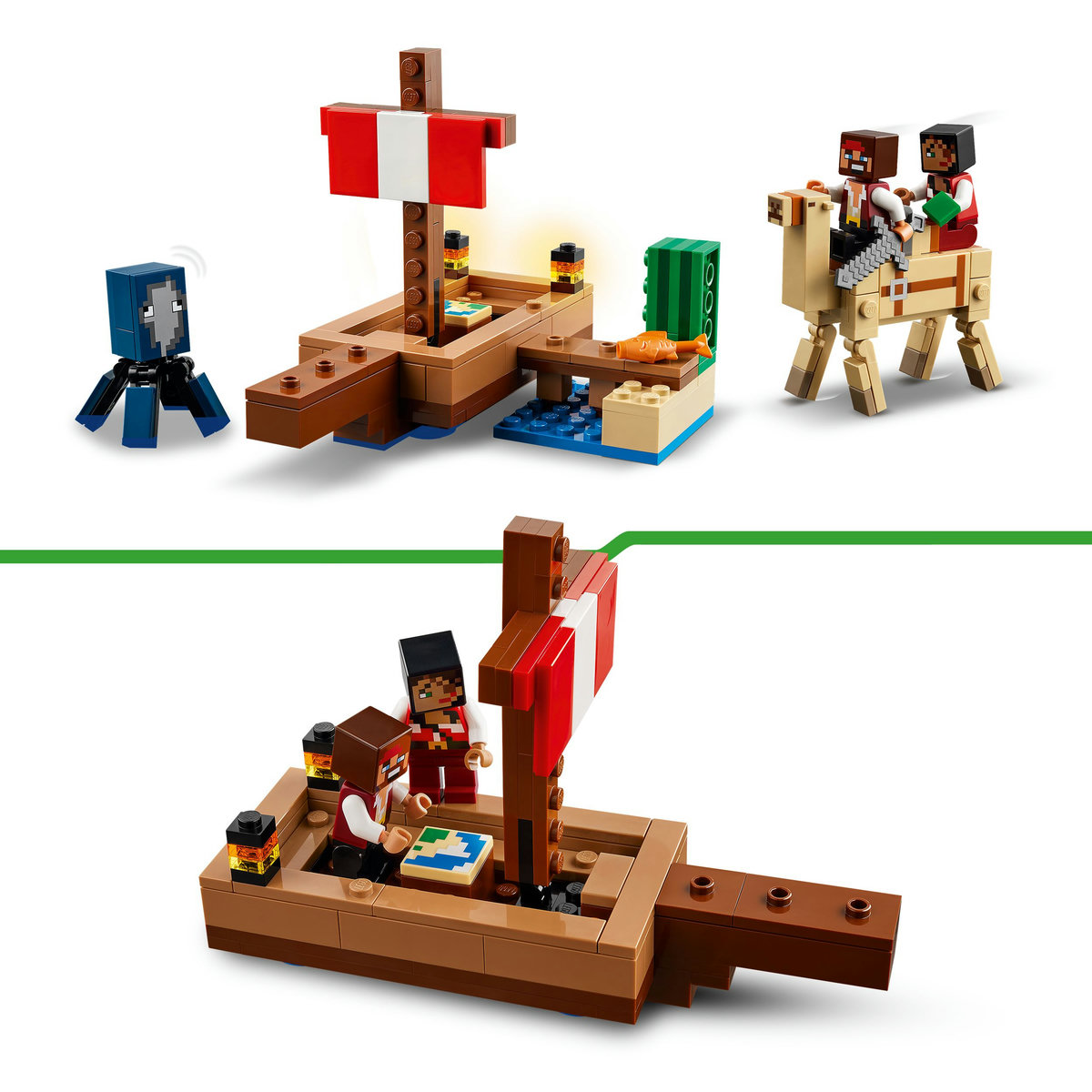 LEGO Minecraft - Calatorie pe corabia de pirati (21259) | LEGO - 6 | YEO