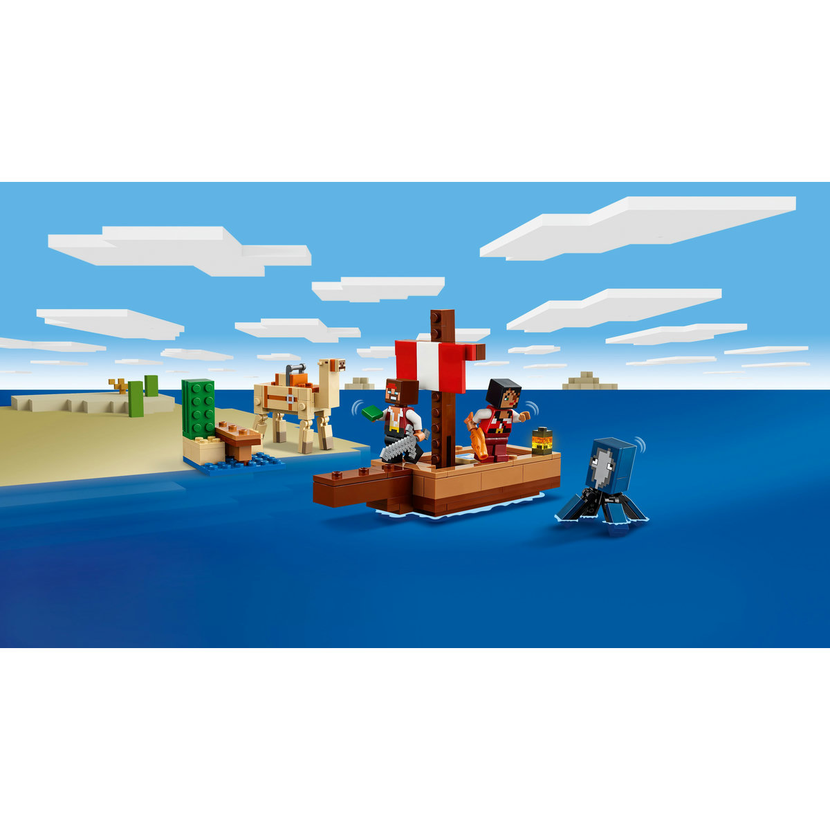 LEGO Minecraft - Calatorie pe corabia de pirati (21259) | LEGO - 8 | YEO