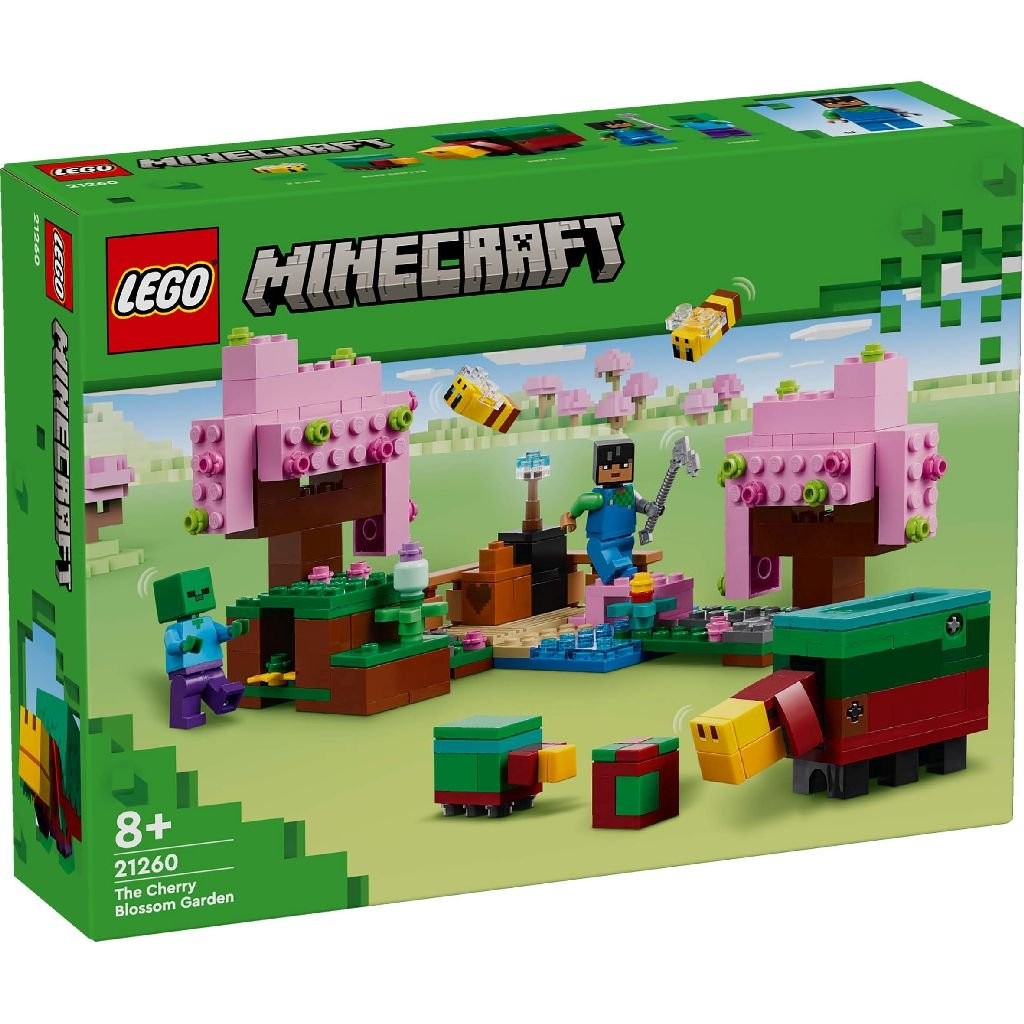 LEGO Minecraft - Gradina cu ciresi infloriti (21260) | LEGO - 9 | YEO