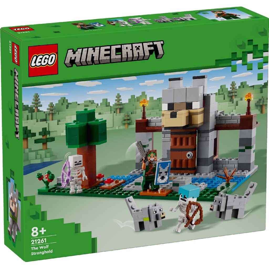 LEGO Minecraft - Fortareata lupilor (21261) | LEGO - 9 | YEO