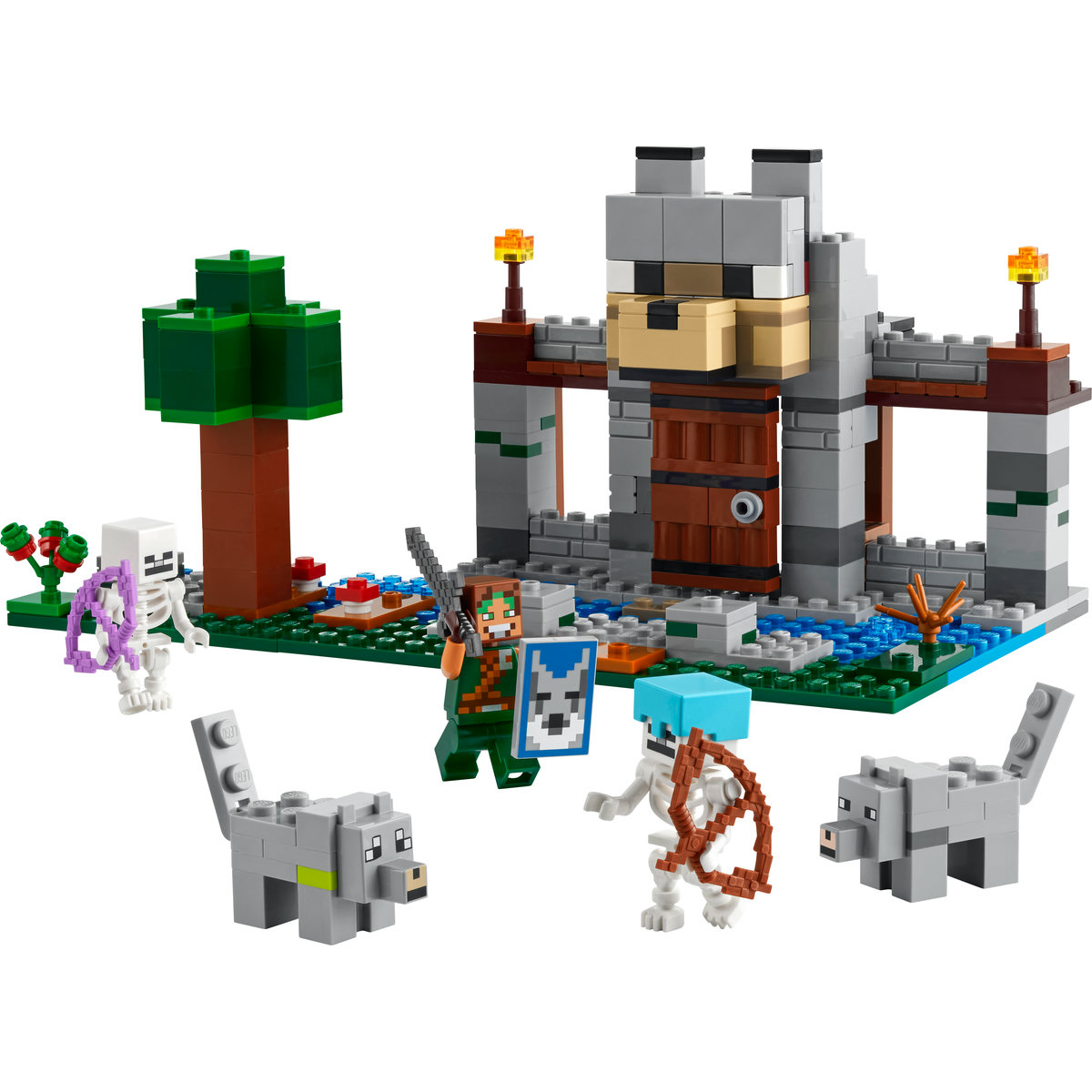 LEGO Minecraft - Fortareata lupilor (21261) | LEGO - 5 | YEO