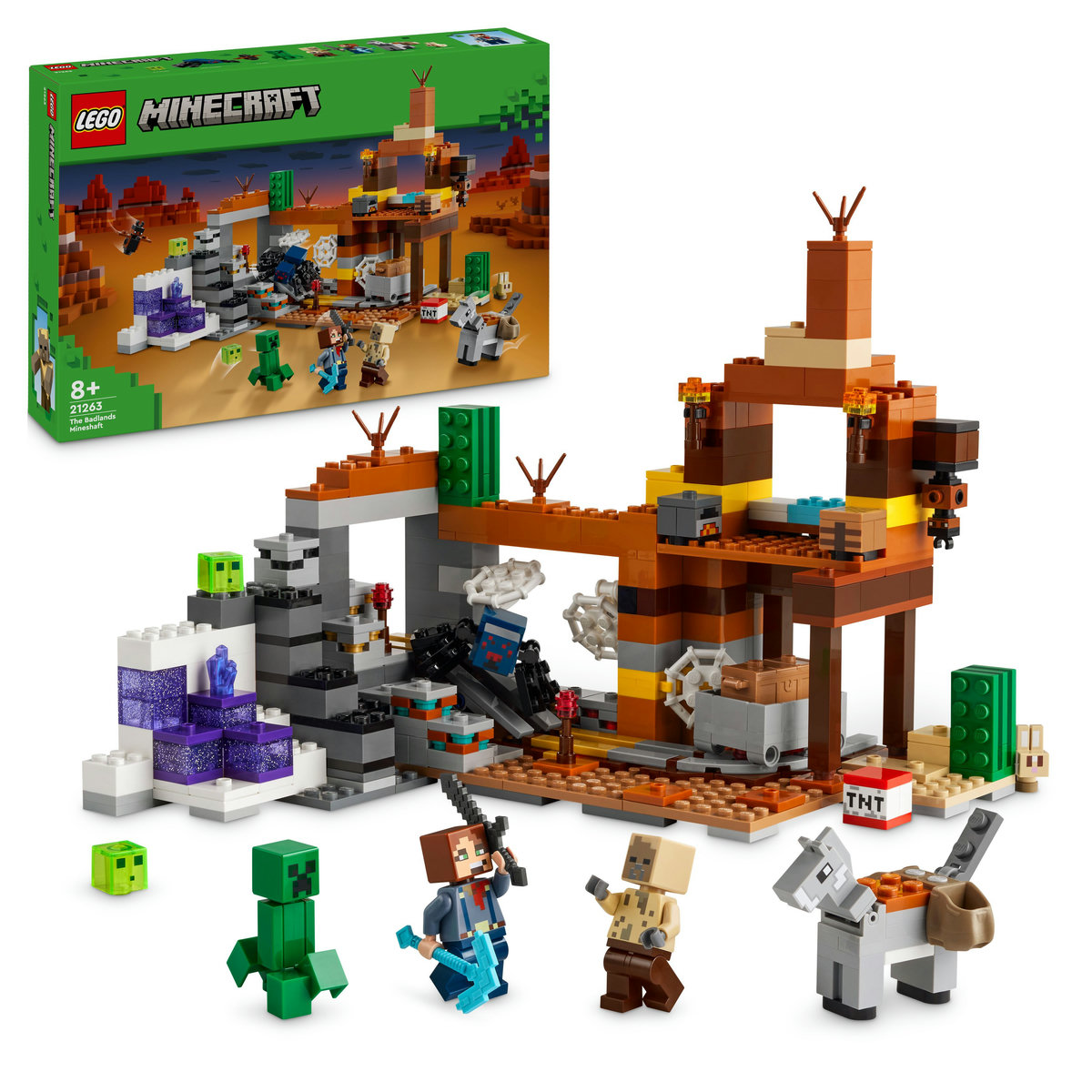 LEGO Minecraft - Putul din Badlands (21263) | LEGO