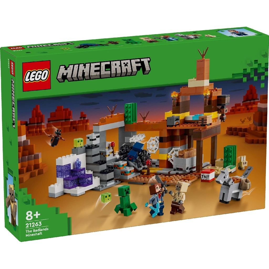 LEGO Minecraft - Putul din Badlands (21263) | LEGO - 9 | YEO