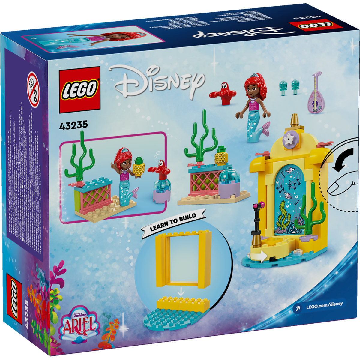 LEGO Disney - Scena muzicala a lui Ariel (43235) | LEGO - 1 | YEO