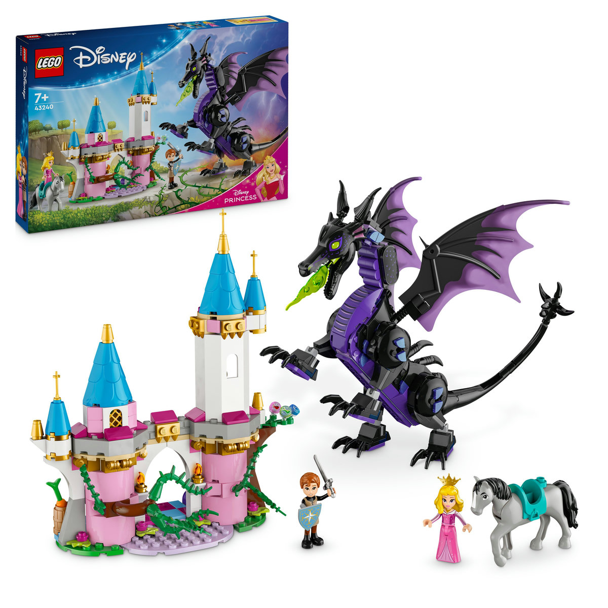 LEGO Disney - Maleficent sub forma de dragon (43240) | LEGO