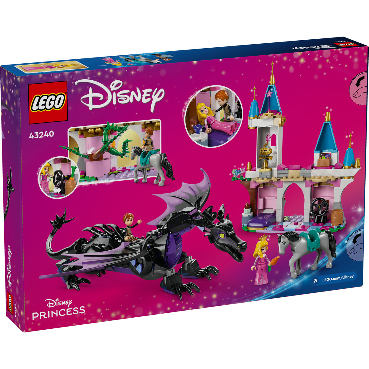 LEGO Disney - Maleficent sub forma de dragon (43240) | LEGO - 1 | YEO