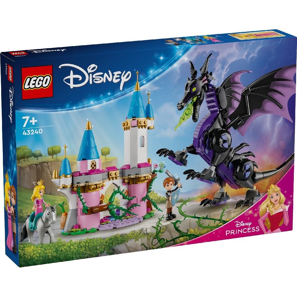 LEGO Disney - Maleficent sub forma de dragon (43240) | LEGO - 9 | YEO