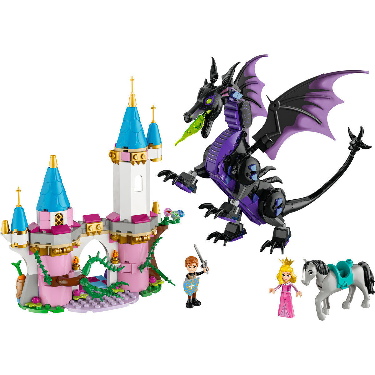 LEGO Disney - Maleficent sub forma de dragon (43240) | LEGO - 5 | YEO