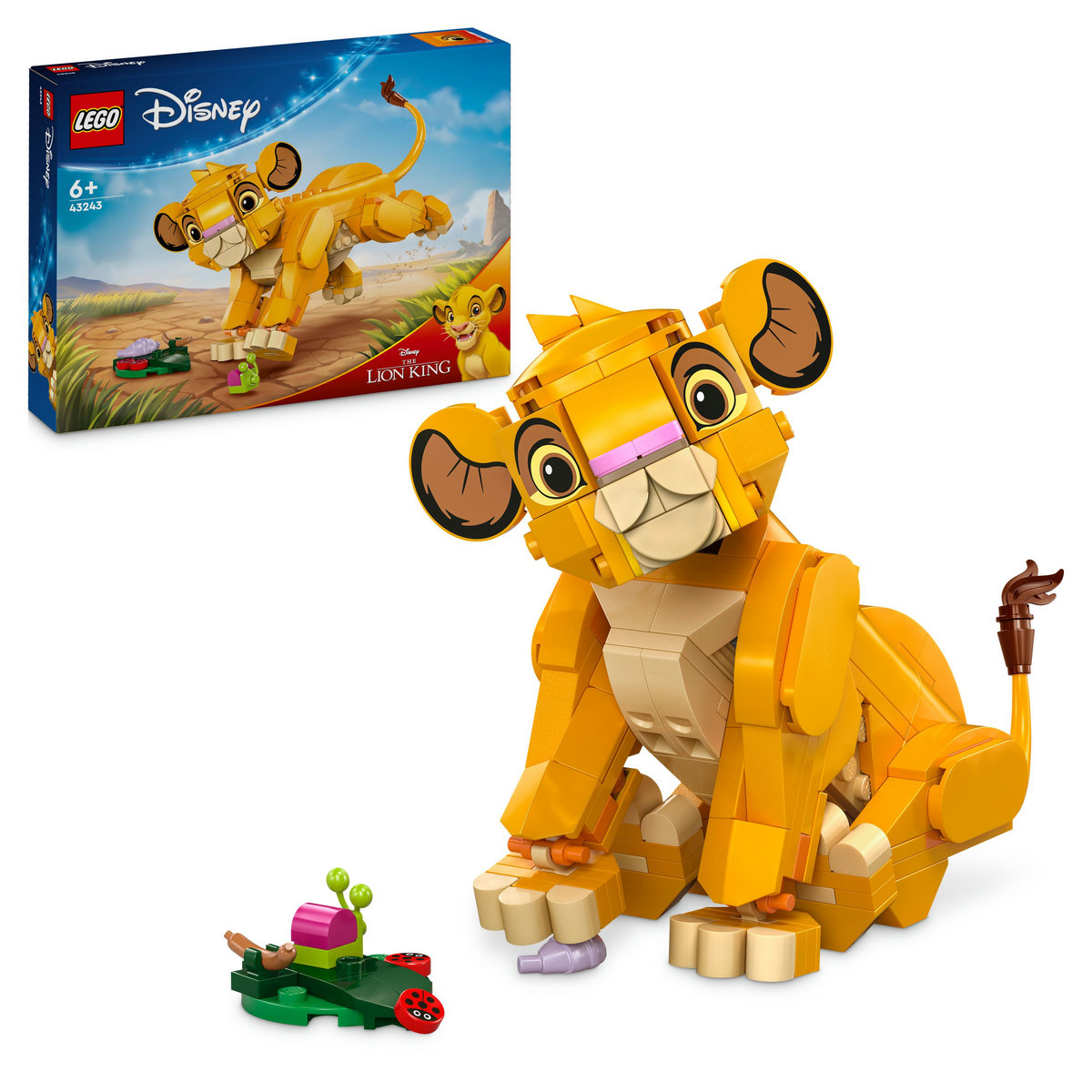 LEGO Disney - Puiul Simba, regele leu (43243) | LEGO