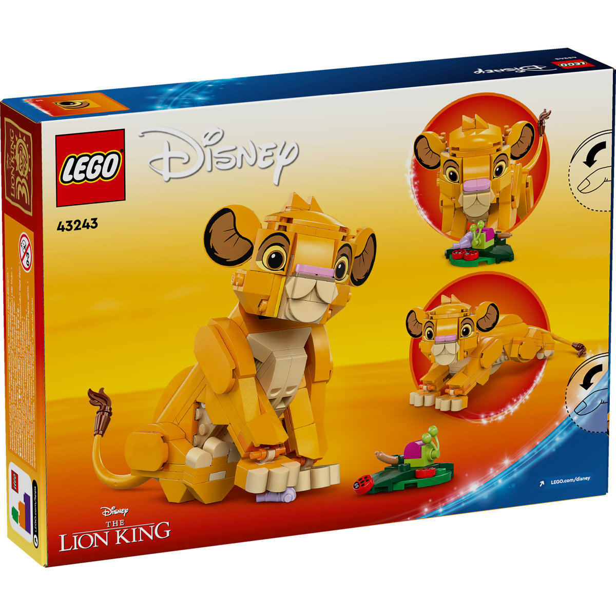 LEGO Disney - Puiul Simba, regele leu (43243) | LEGO - 1 | YEO