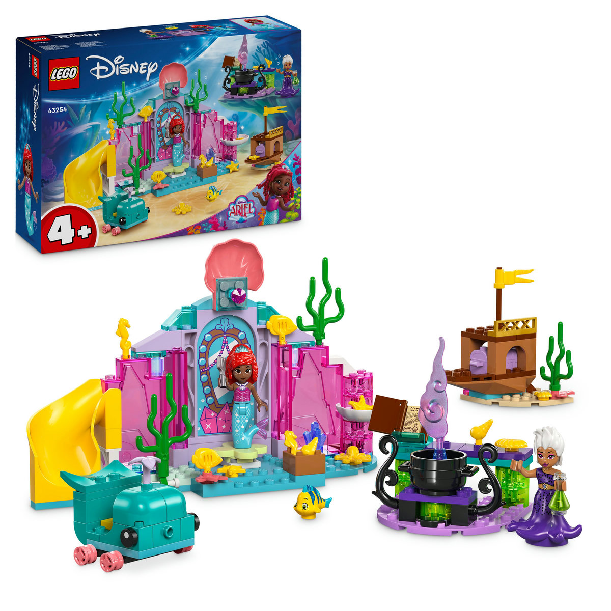 LEGO Disney - Pestera de cristal a lui Ariel (43254) | LEGO