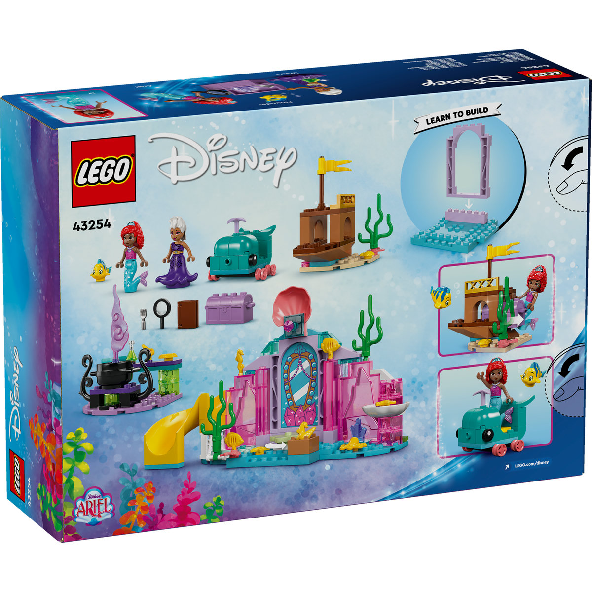 LEGO Disney - Pestera de cristal a lui Ariel (43254) | LEGO - 1 | YEO