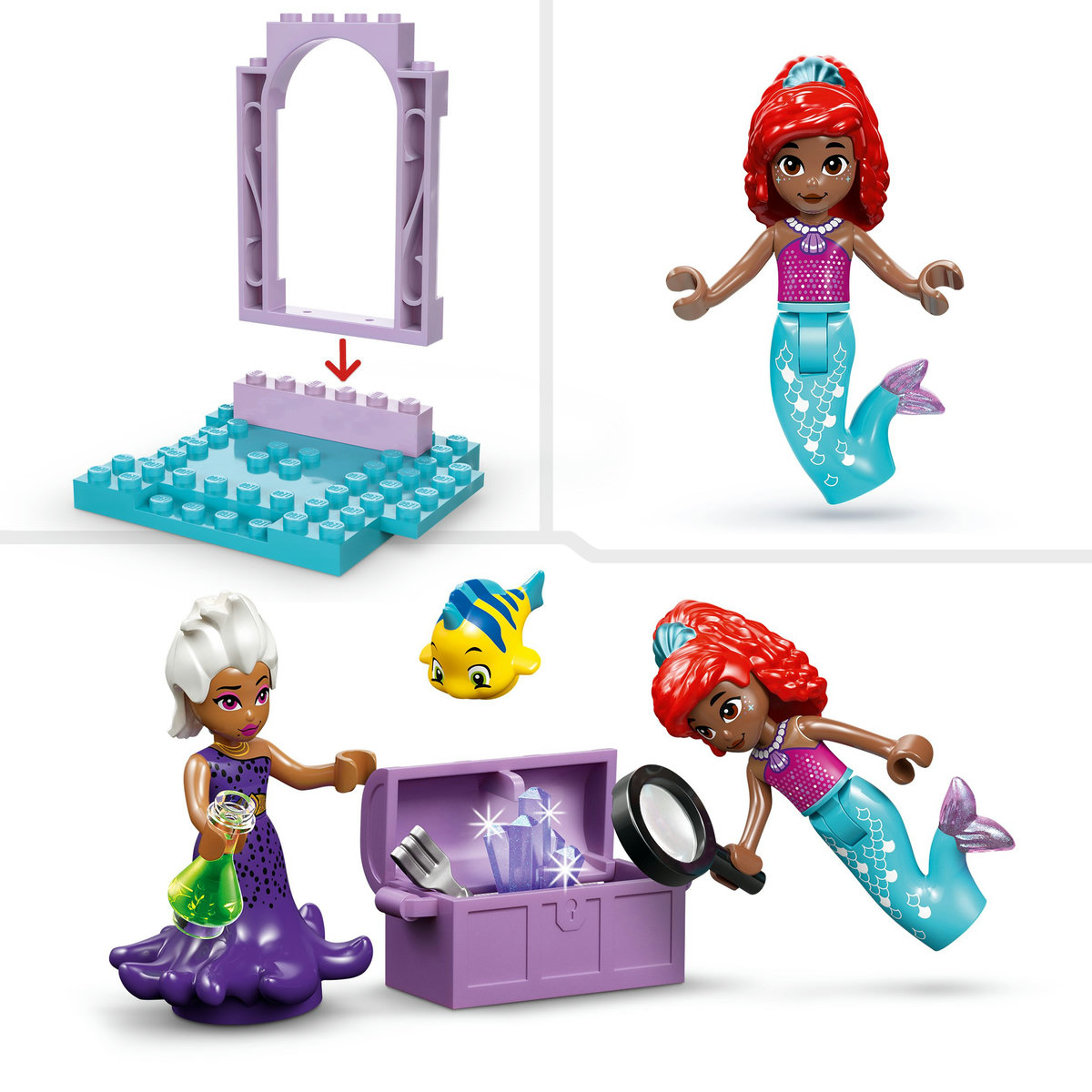 LEGO Disney - Pestera de cristal a lui Ariel (43254) | LEGO - 7 | YEO