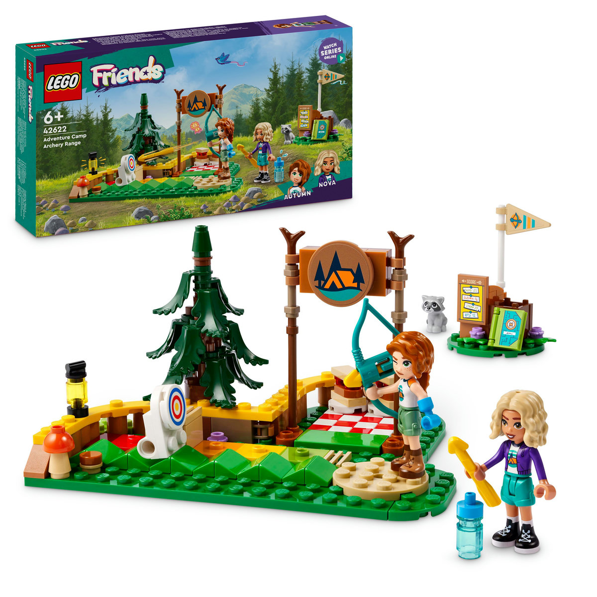 LEGO Friends - Poligonul de tir cu arcul in tabara de aventuri (42622) | LEGO