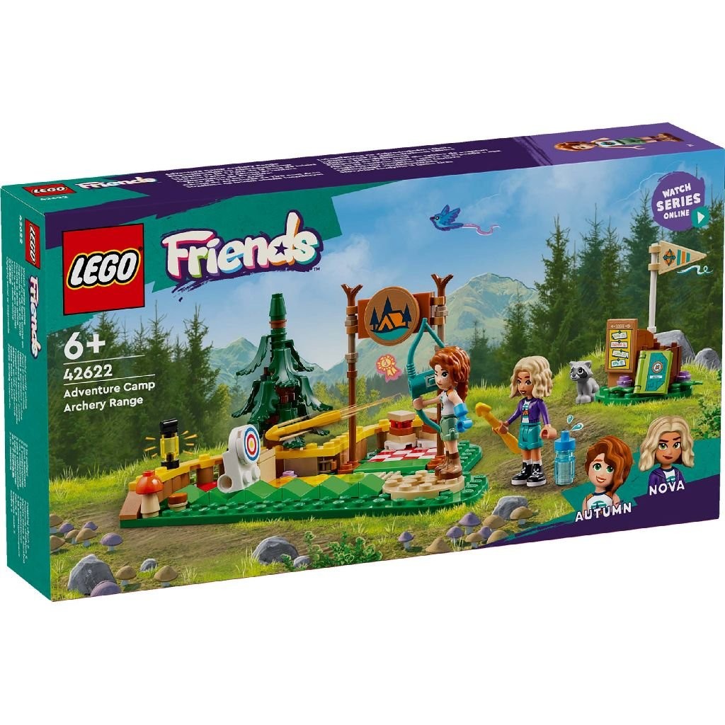 LEGO Friends - Poligonul de tir cu arcul in tabara de aventuri (42622) | LEGO - 9 | YEO