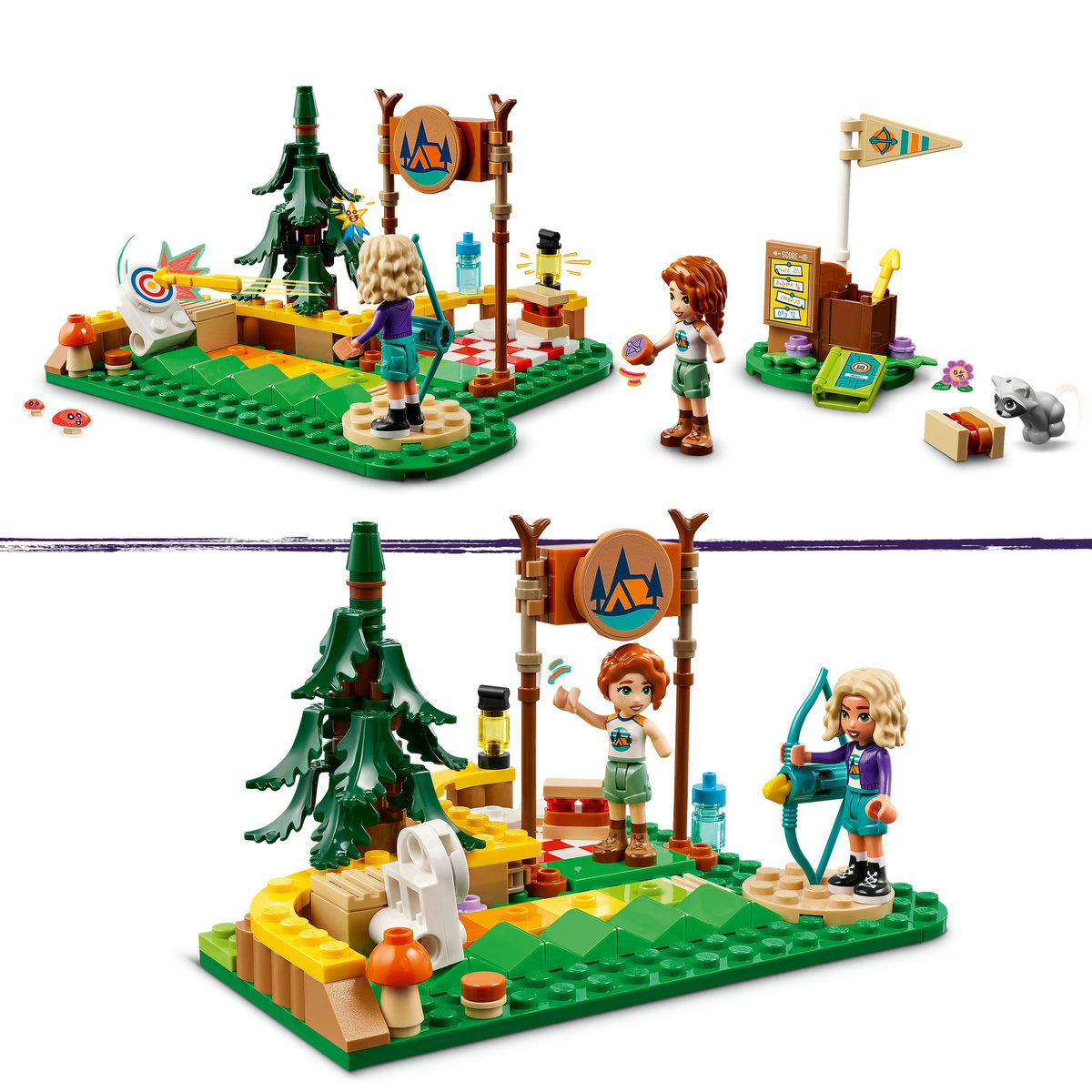 LEGO Friends - Poligonul de tir cu arcul in tabara de aventuri (42622) | LEGO - 6 | YEO