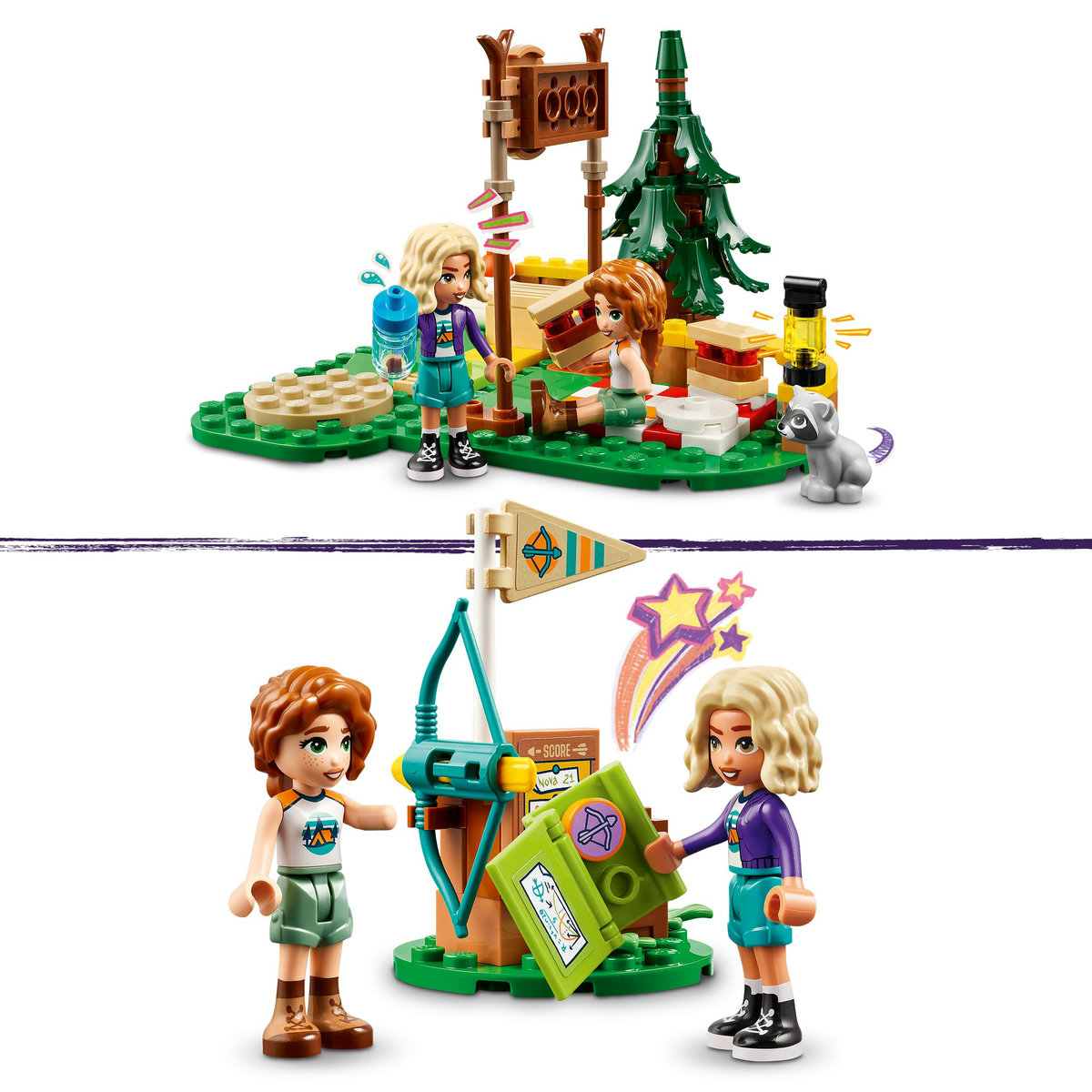 LEGO Friends - Poligonul de tir cu arcul in tabara de aventuri (42622) | LEGO - 7 | YEO