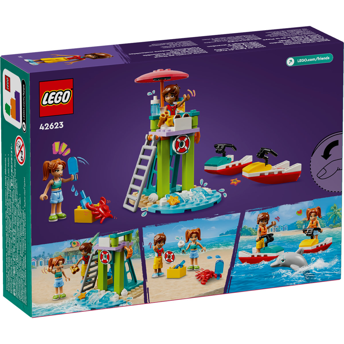 LEGO Friends - Scuter acvatic pe litoral (42623) | LEGO - 1 | YEO