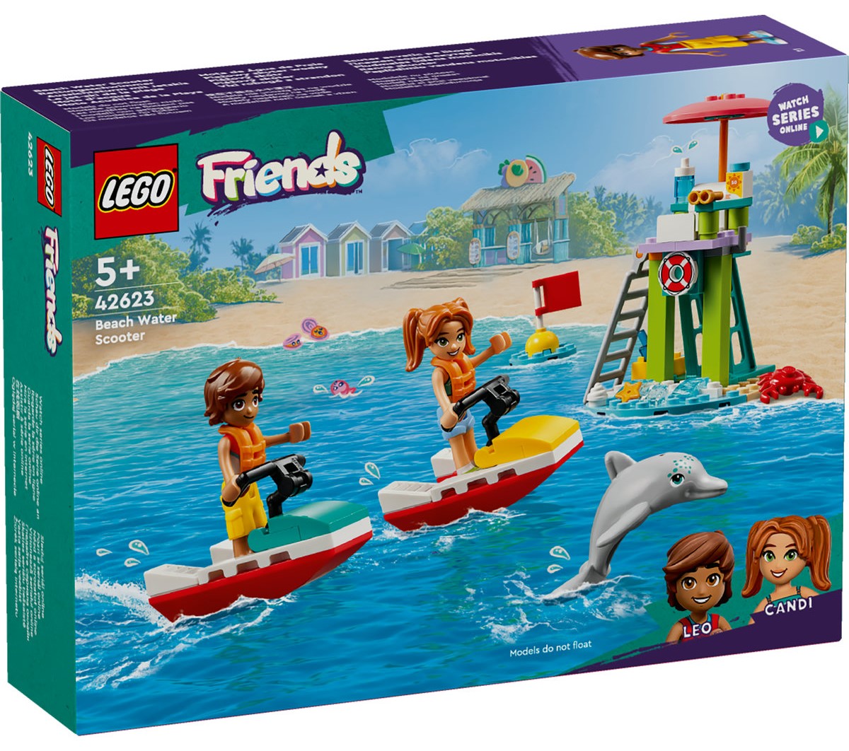 LEGO Friends - Scuter acvatic pe litoral (42623) | LEGO - imagine 16
