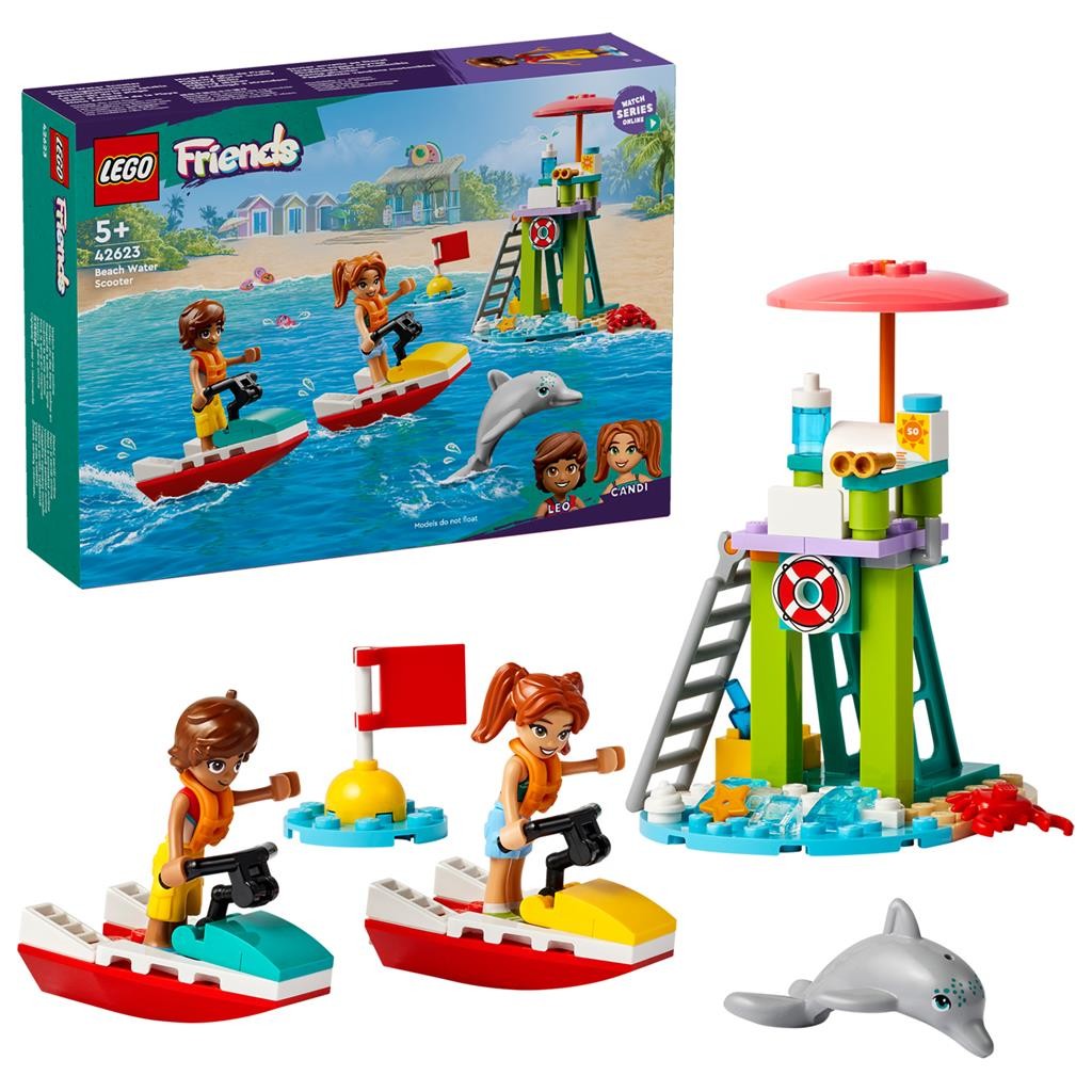 LEGO Friends - Scuter acvatic pe litoral (42623) | LEGO - imagine 15