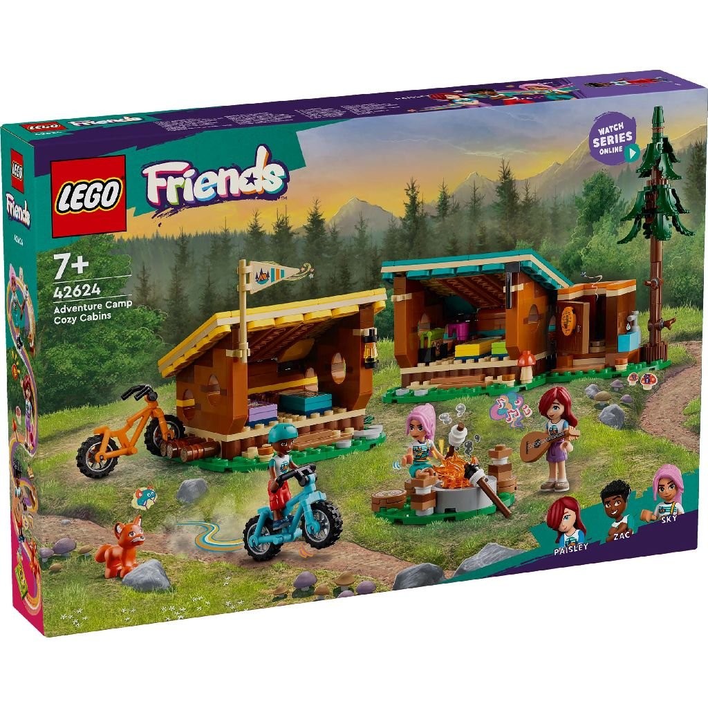 LEGO Friends - Cabane in tabara de aventuri (42624) | LEGO - 9 | YEO