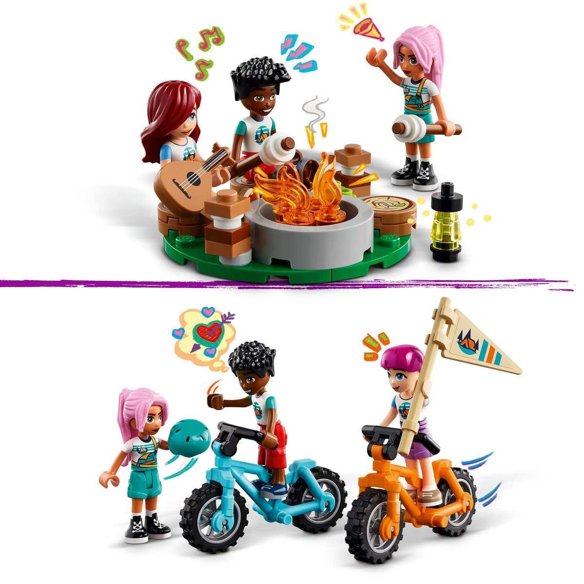 LEGO Friends - Cabane in tabara de aventuri (42624) | LEGO - 7 | YEO