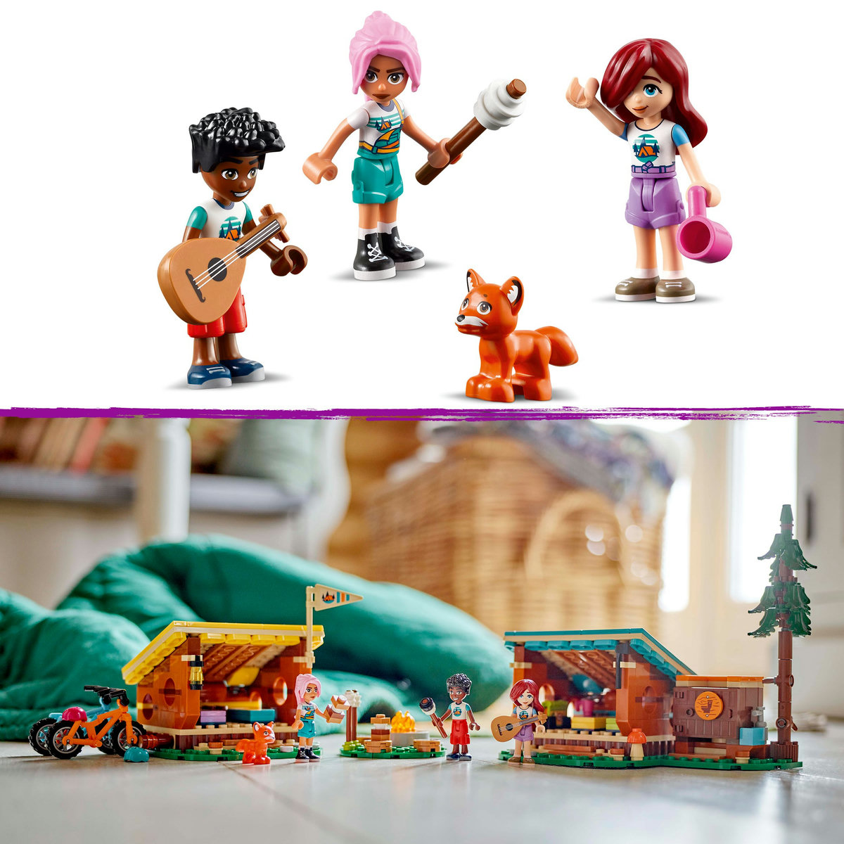 LEGO Friends - Cabane in tabara de aventuri (42624) | LEGO - 8 | YEO