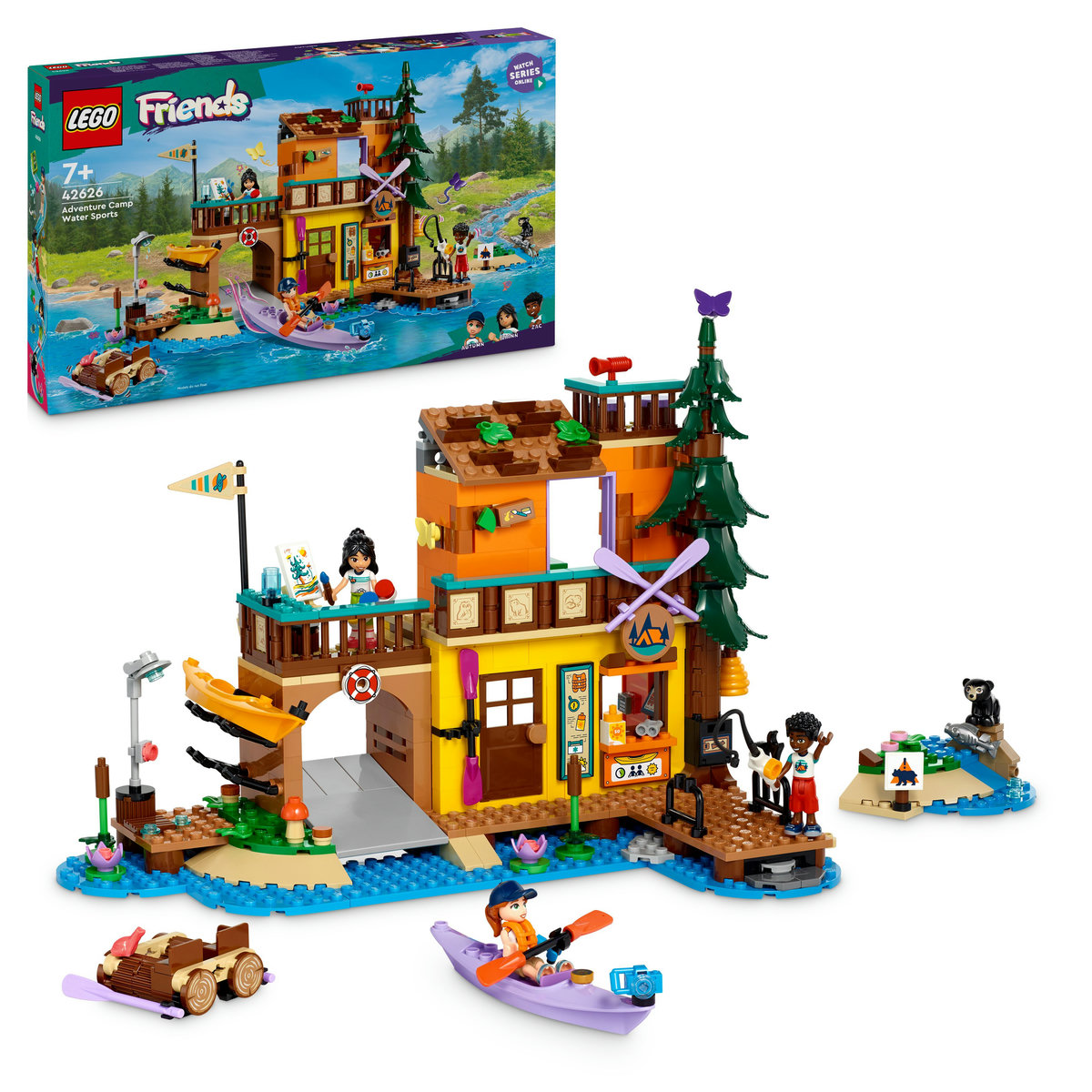 LEGO Friends - Sporturi nautice in tabara de aventuri (42626) | LEGO