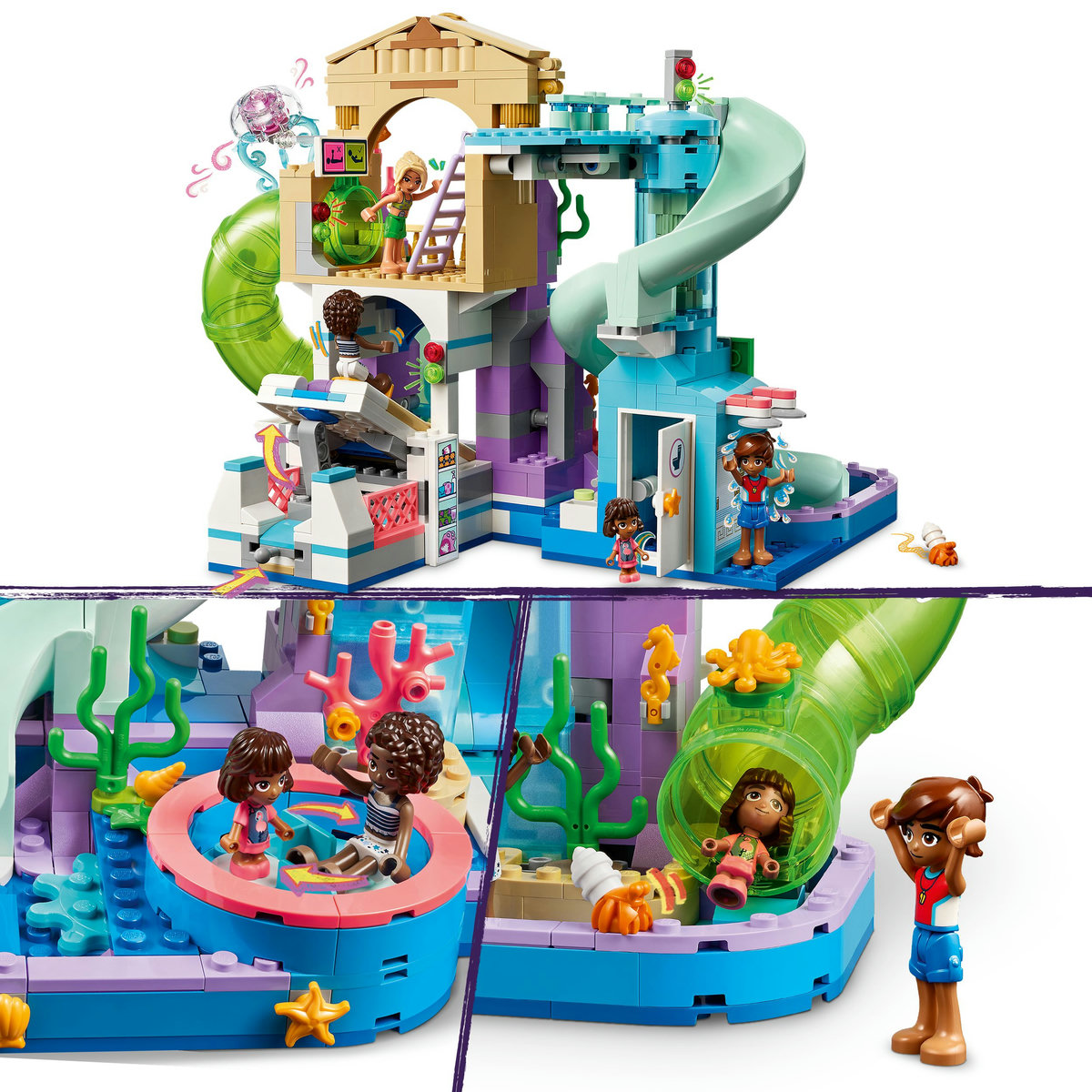 LEGO Friends - Parc acvatic din orasul Heartlake (42630) | LEGO - 6 | YEO