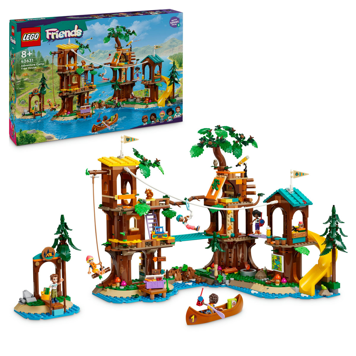 LEGO Friends - Casa din copac din tabara de aventuri (42631) | LEGO