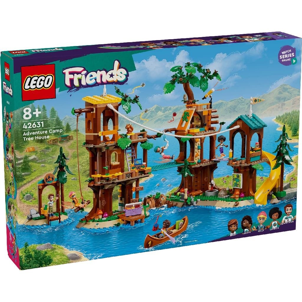 LEGO Friends - Casa din copac din tabara de aventuri (42631) | LEGO - 9 | YEO