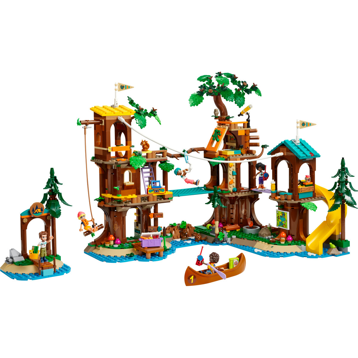 LEGO Friends - Casa din copac din tabara de aventuri (42631) | LEGO - 5 | YEO