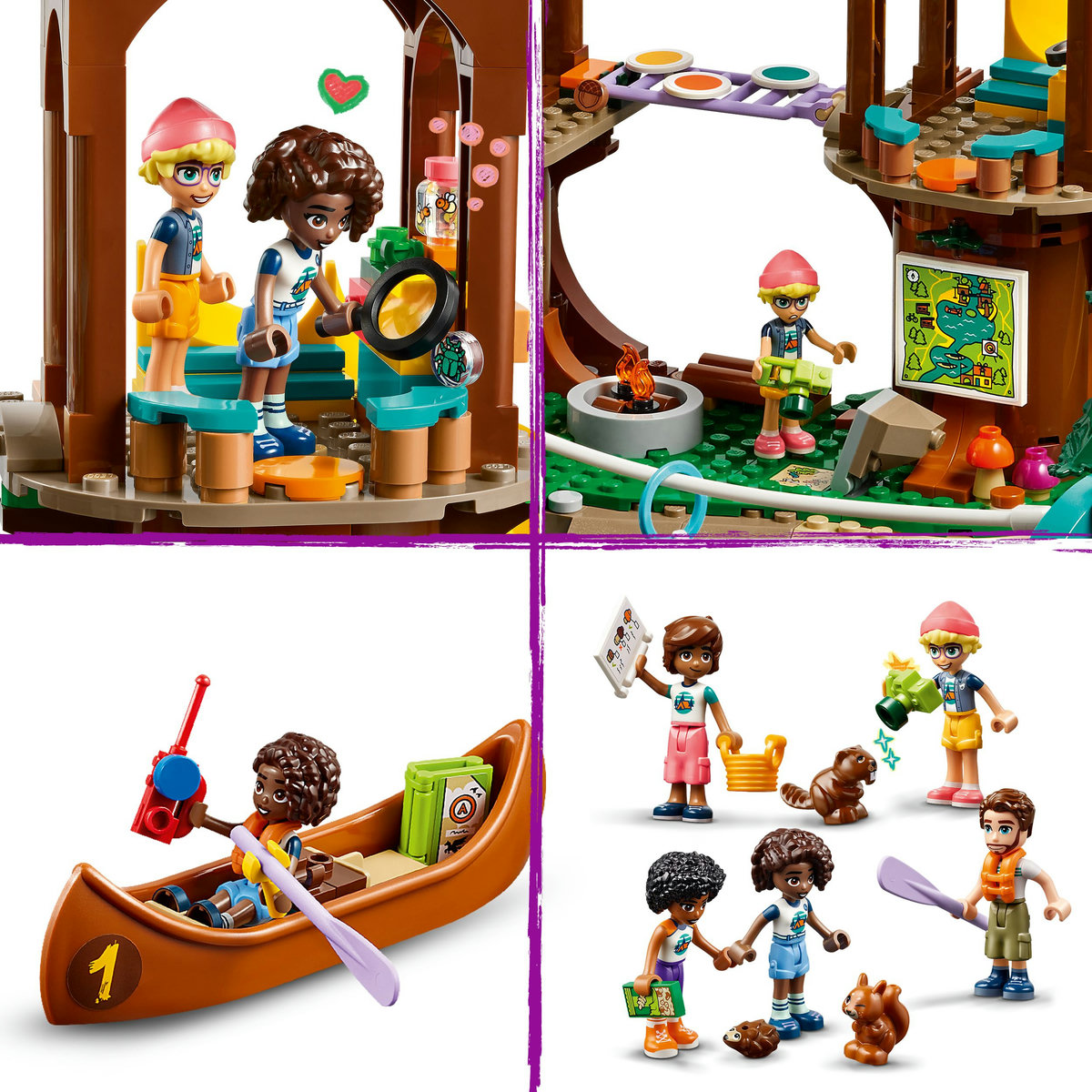 LEGO Friends - Casa din copac din tabara de aventuri (42631) | LEGO - 8 | YEO