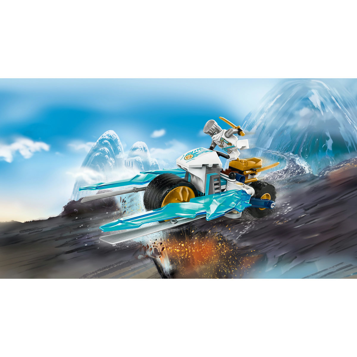 LEGO Ninjago - Motocicleta de gheata a lui Zane (71816) | LEGO - 8 | YEO