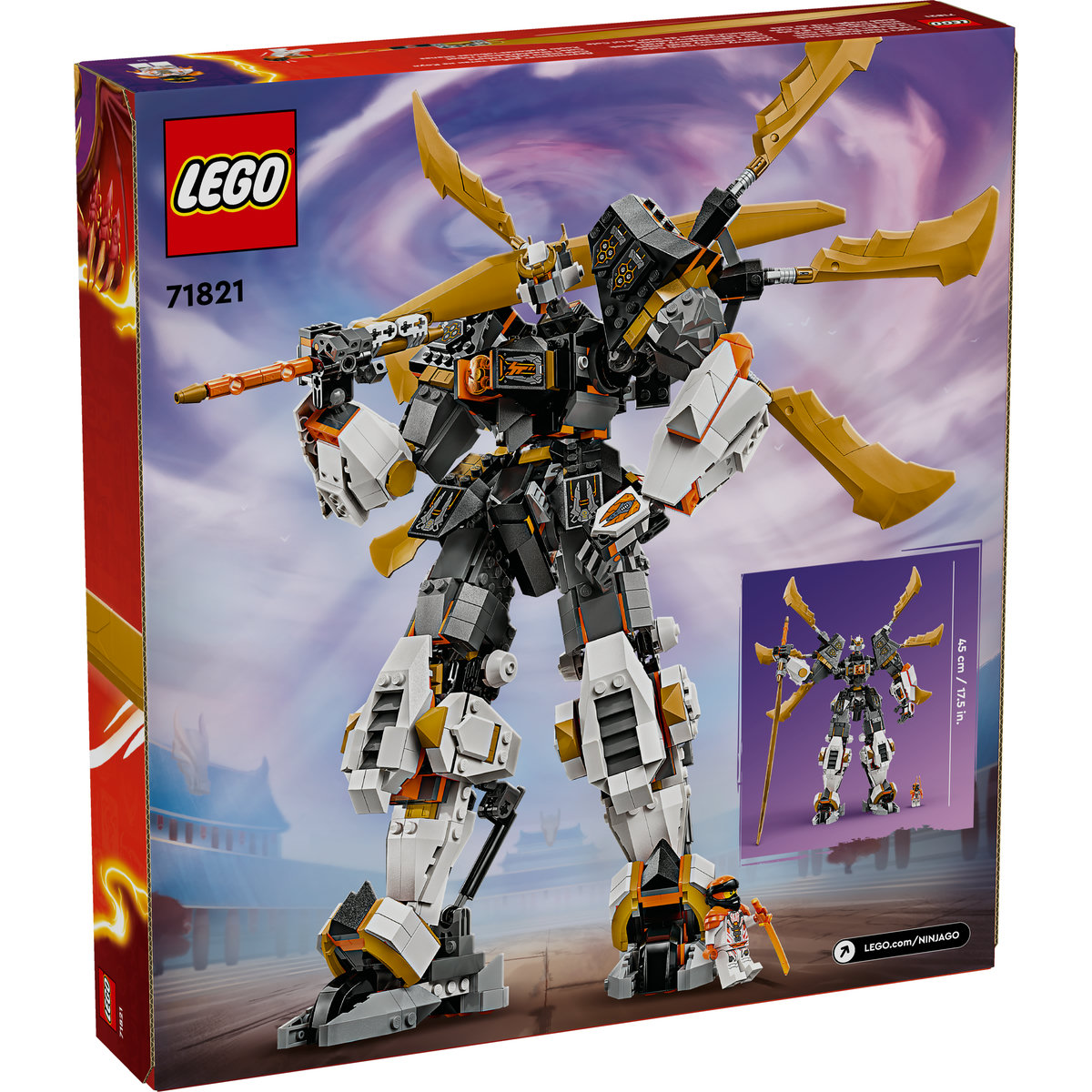 LEGO Ninjago - Robotul-dragon de titan al lui Cole (71821) | LEGO - 1 | YEO