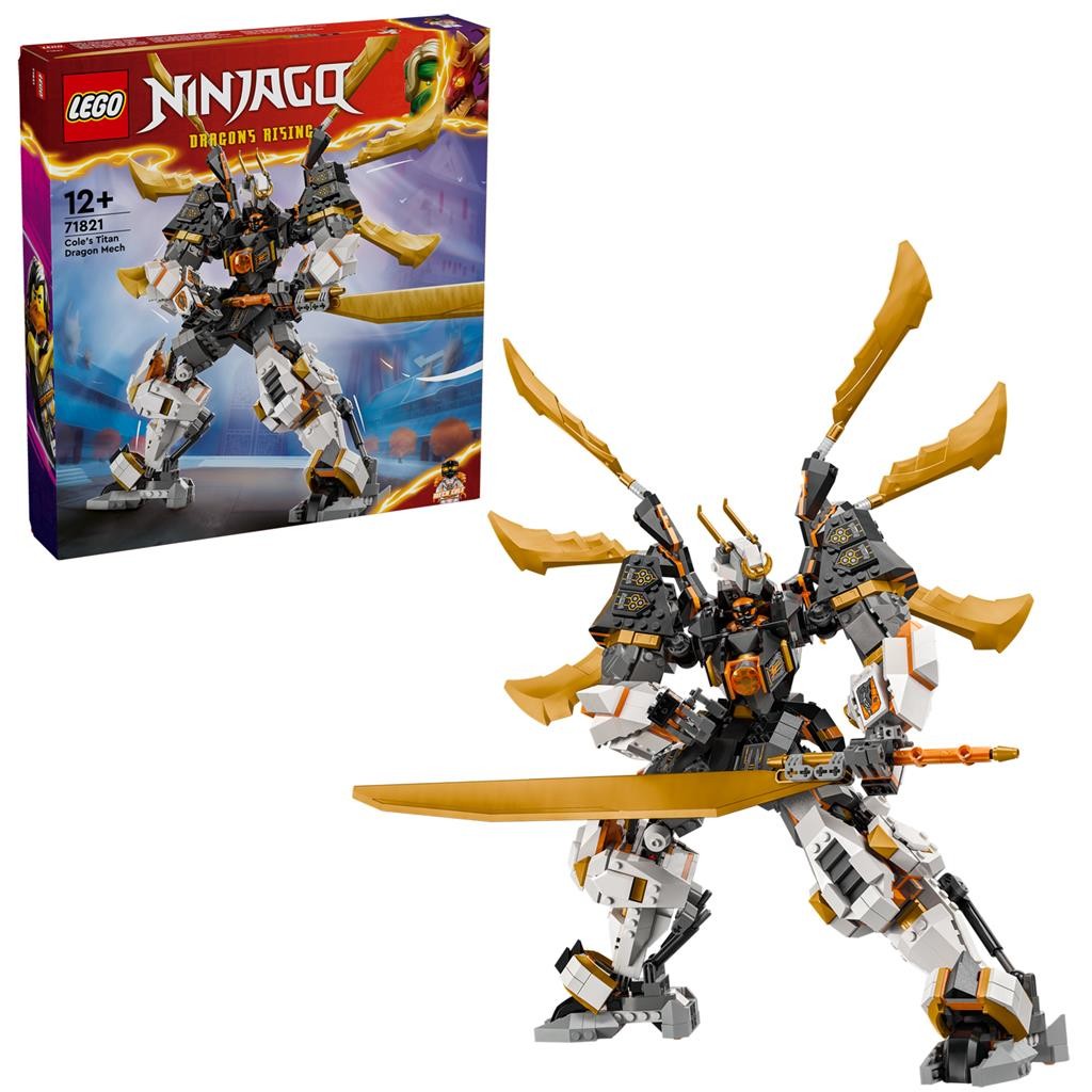 LEGO Ninjago - Robotul-dragon de titan al lui Cole (71821) | LEGO - 9 | YEO