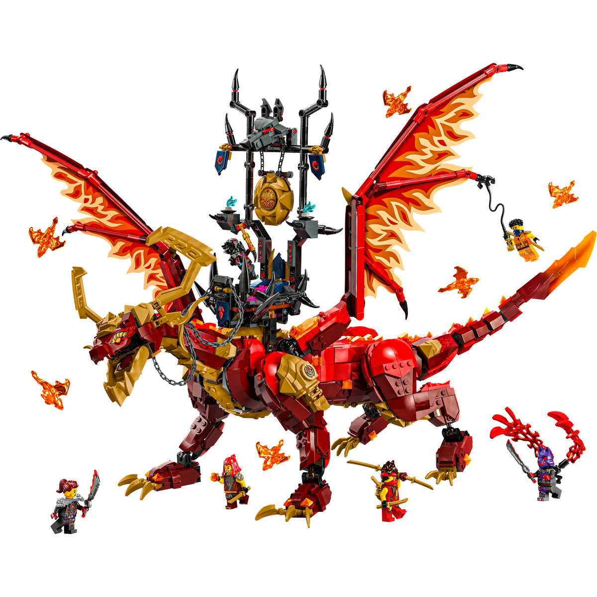 LEGO Ninjago - Dragonul-sursa al miscarii (71822) | LEGO - 5 | YEO