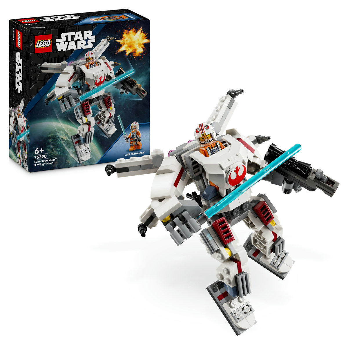 LEGO Star Wars - Robotul X-Wing al lui Luke Skywalker (75390) | LEGO