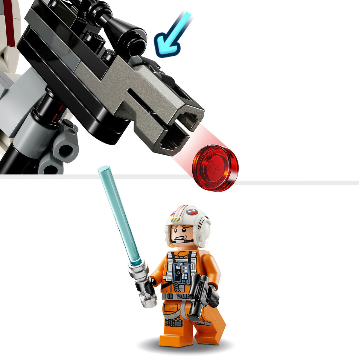 LEGO Star Wars - Robotul X-Wing al lui Luke Skywalker (75390) | LEGO - 7 | YEO