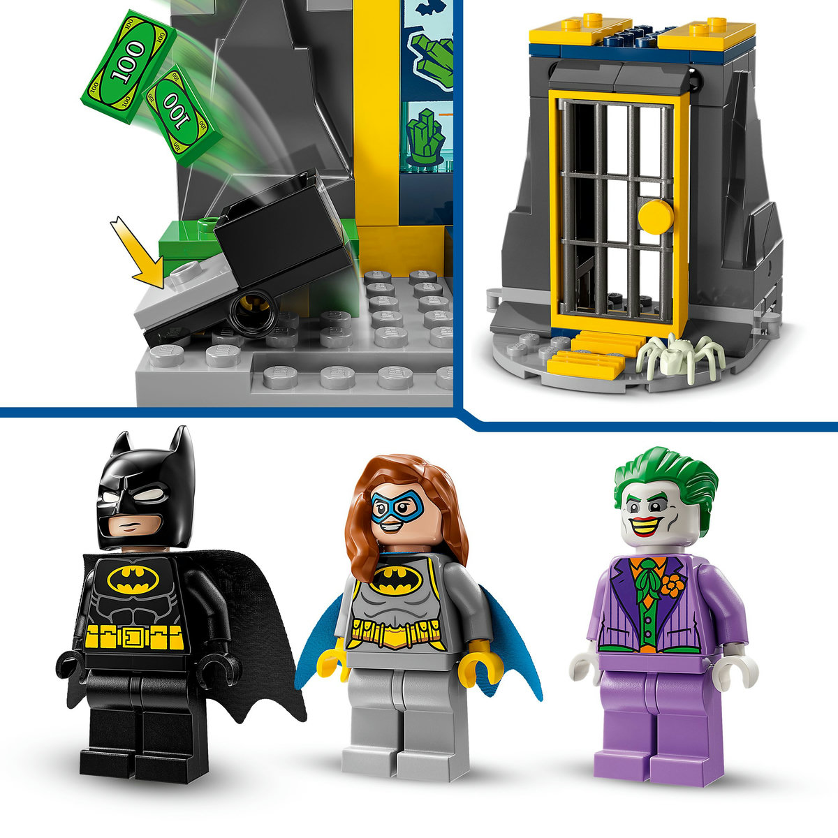 LEGO Batman - Batcave cu Batman, Batgirl si Joker (76272) | LEGO - 7 | YEO