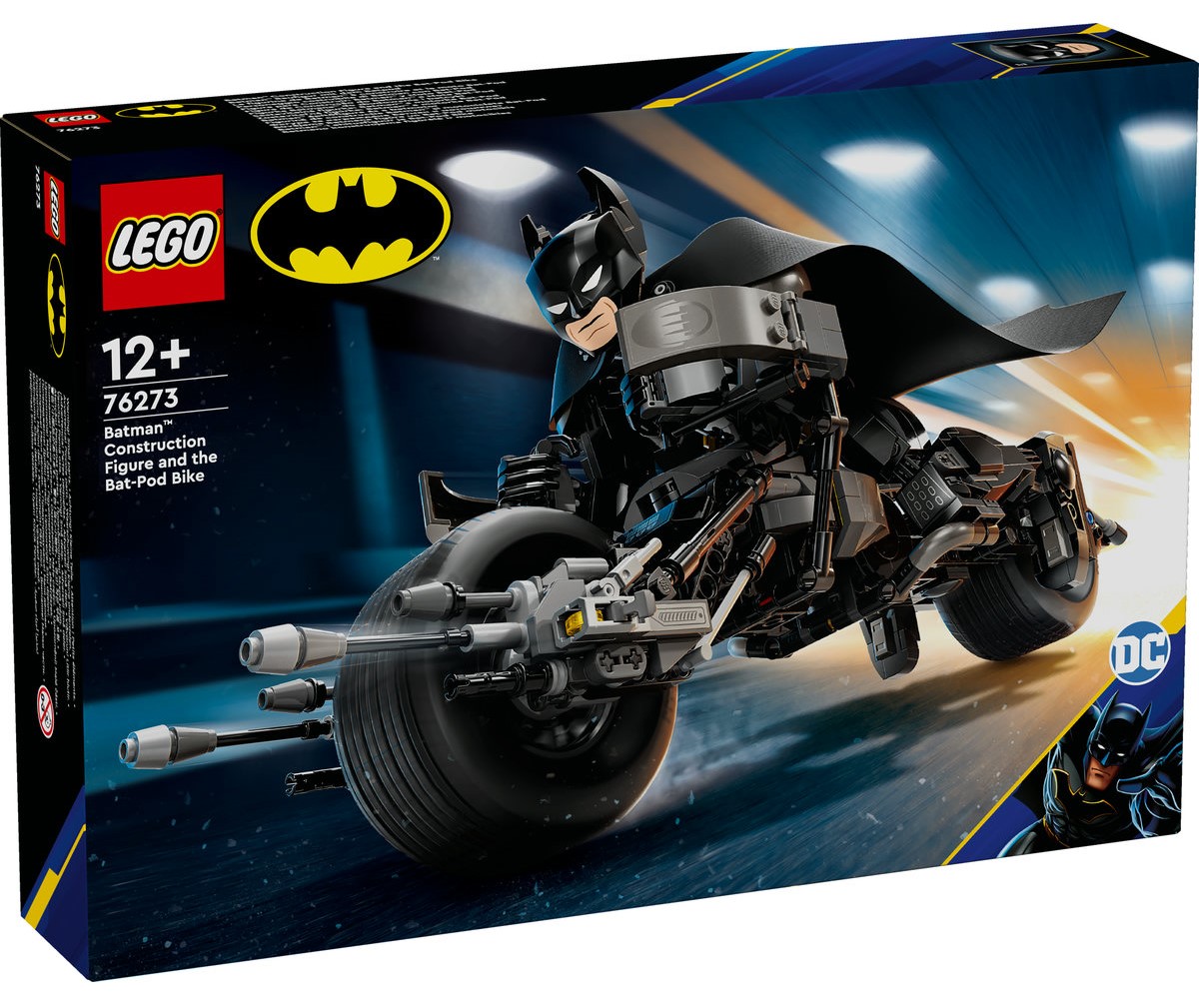 LEGO Batman - Figurina de constructie Batman si motocicleta Bat-Pod (76273) | LEGO - 9 | YEO