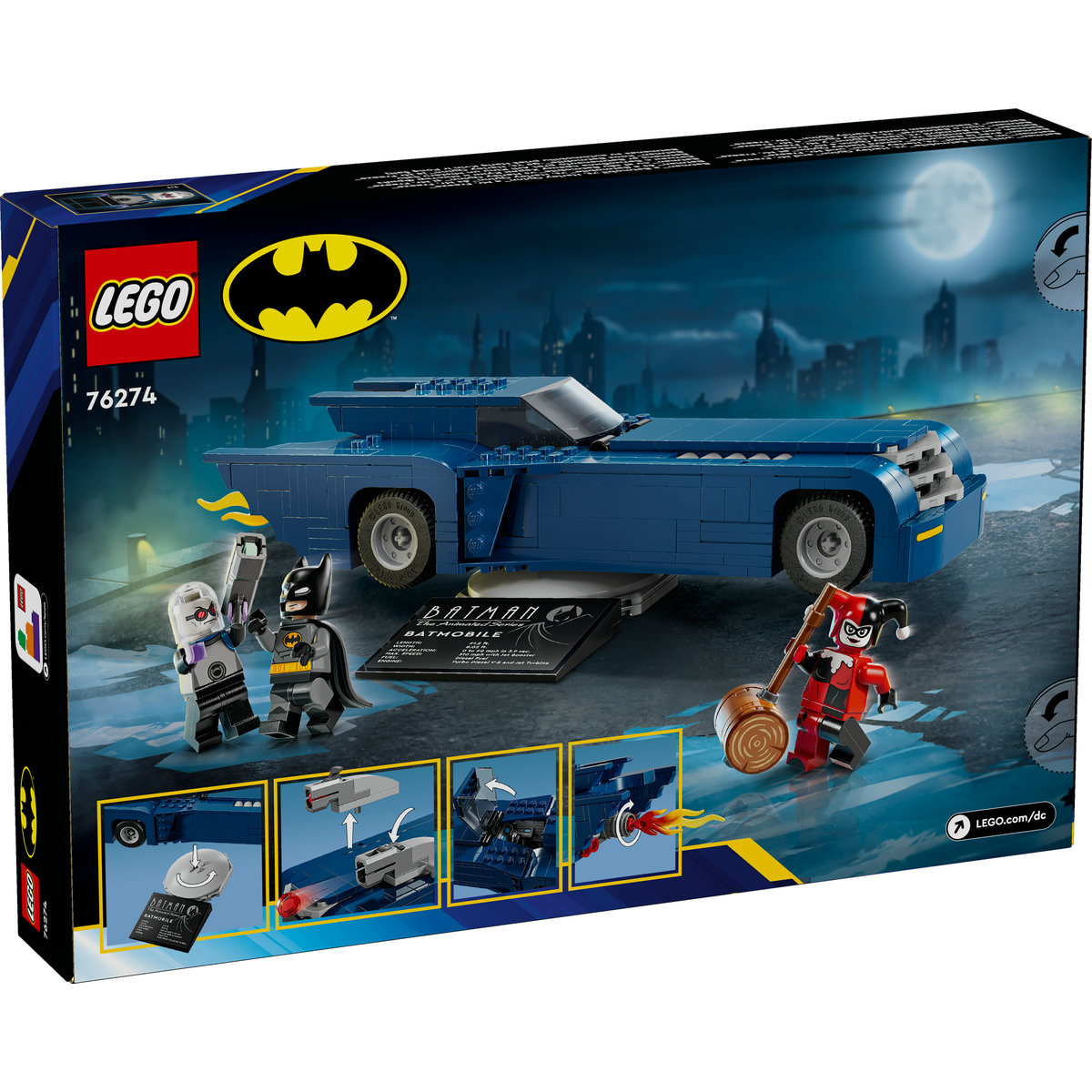 LEGO Batman - Batman cu Batmobile vs Harley Quinn si Mr. Freeze (76274) | LEGO - 1 | YEO