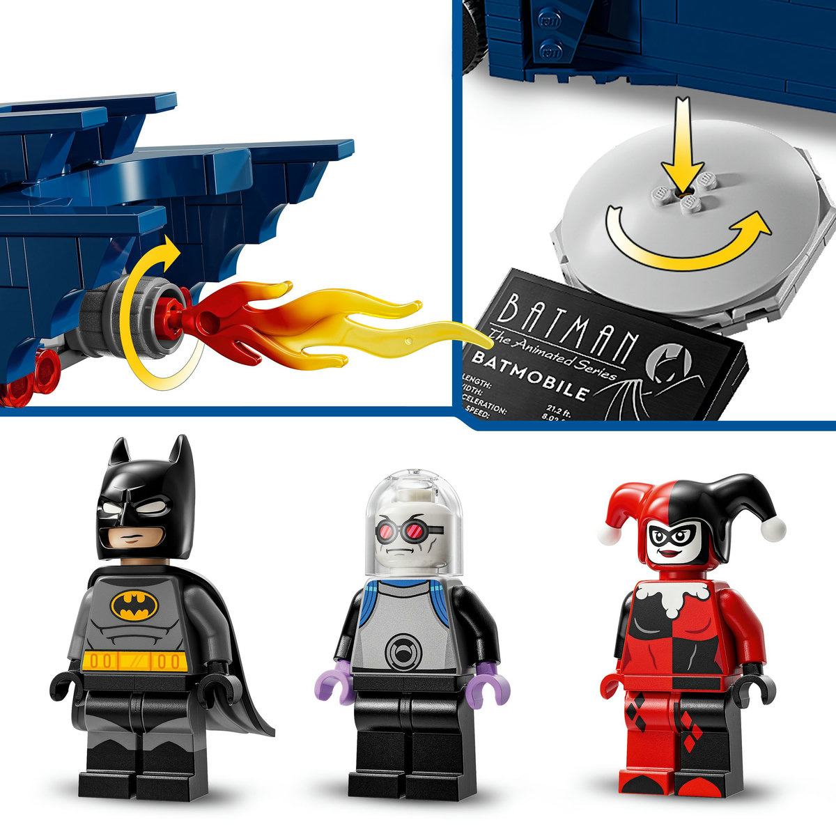 LEGO Batman - Batman cu Batmobile vs Harley Quinn si Mr. Freeze (76274) | LEGO - 7 | YEO