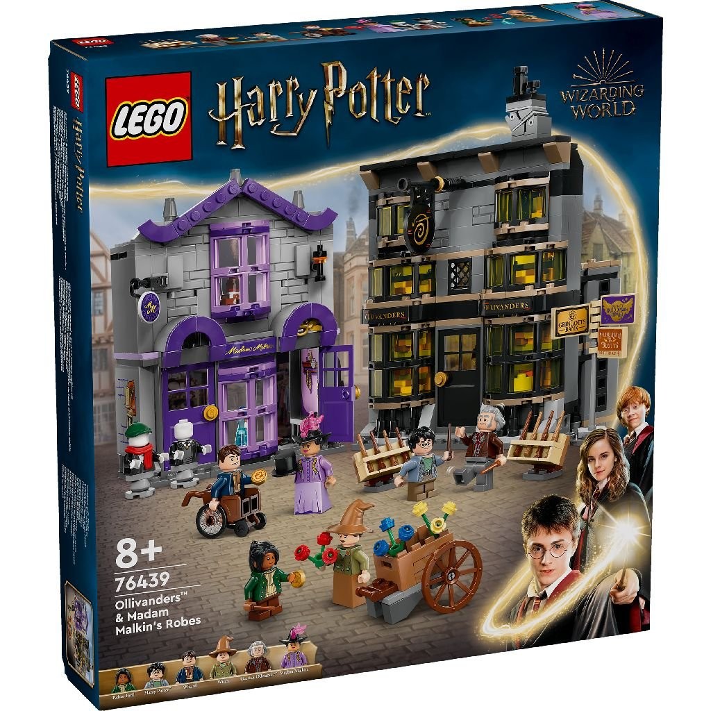 LEGO Harry Potter - Ollivander si magazinul de haine al lui Madam Malkin (76439) | LEGO - 9 | YEO