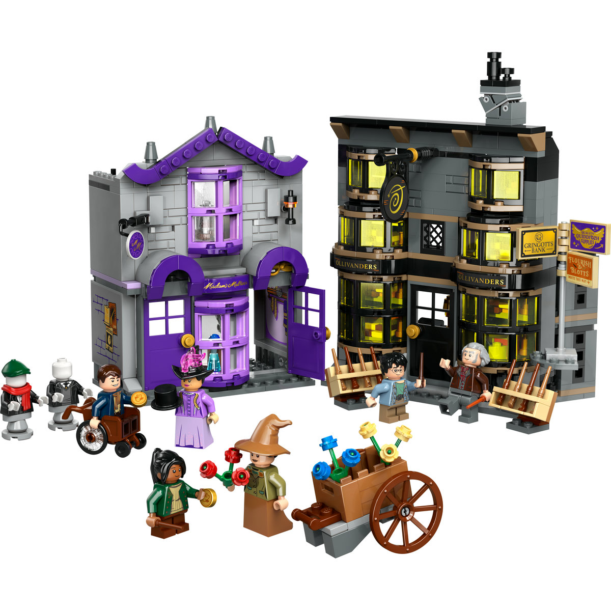 LEGO Harry Potter - Ollivander si magazinul de haine al lui Madam Malkin (76439) | LEGO - 5 | YEO