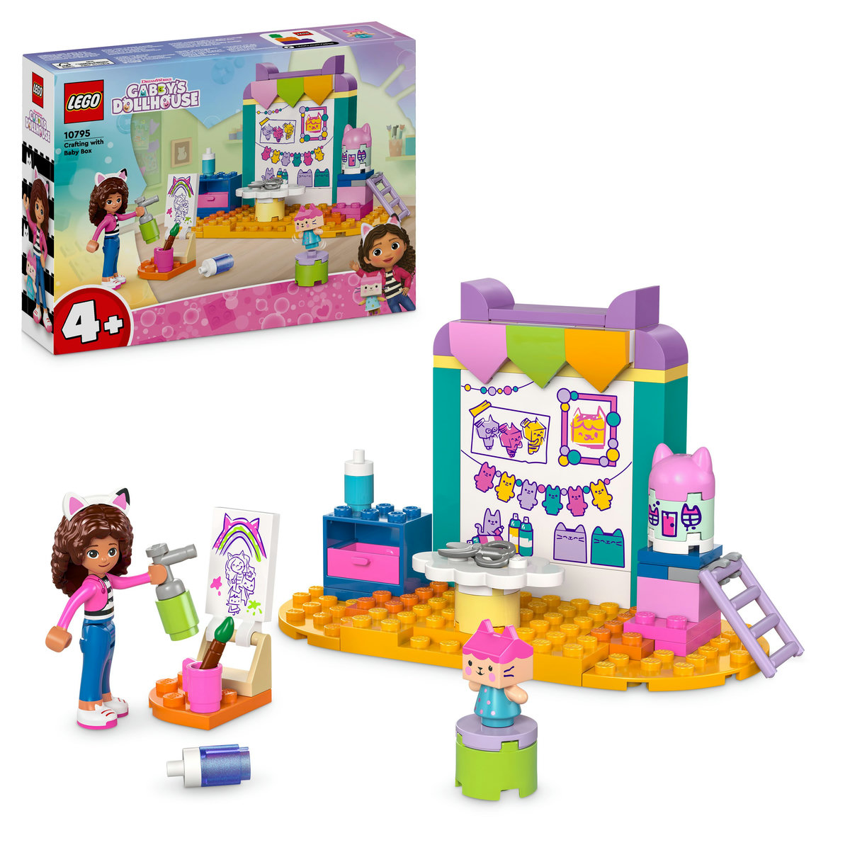 LEGO Gaby\'s Dollhouse - Creatii mestesugite cu Baby Box (10795) | LEGO